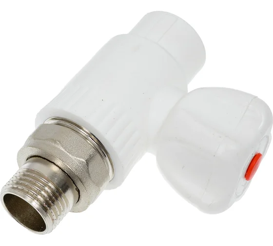 Кран шаровый д/радиатора 20х1/2 прямой AQualink