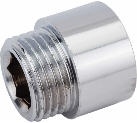 Удлинитель хромированный 15 мм вн. 1/2"  VALTEC