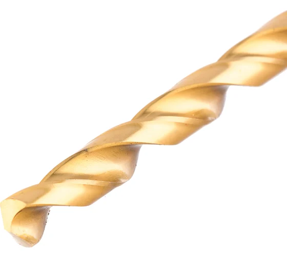 Сверло спиральное п/мет 10х300мм HSS нитридтитан. Matrix