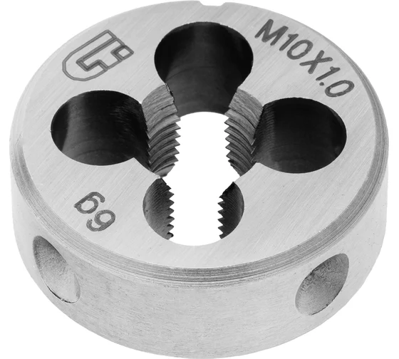 Плашка М10х1,0мм Сибртех