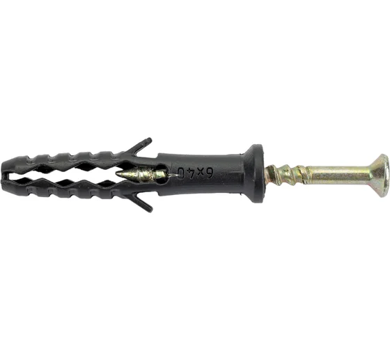 Дюбель-гвоздь распорный потай 6х40 (20шт)