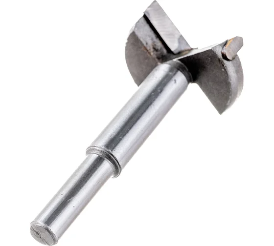 Сверло Форстнера по дереву, 38 мм, цилиндрический хвостовик// Сибртех