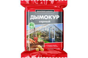 Шашка дымовая Дымокур серный 300г БиоМастер