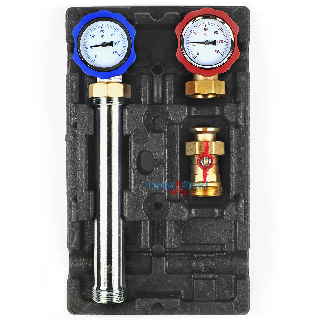 Насос.группа с прямым контуром 1" без насоса TIM